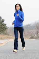 Fit Woman Walking