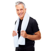 Fit Male With Towel