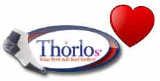 Thorlos Logo with Heart